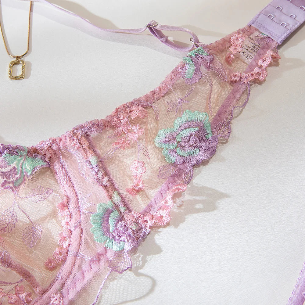 Purple Bliss Lace Set