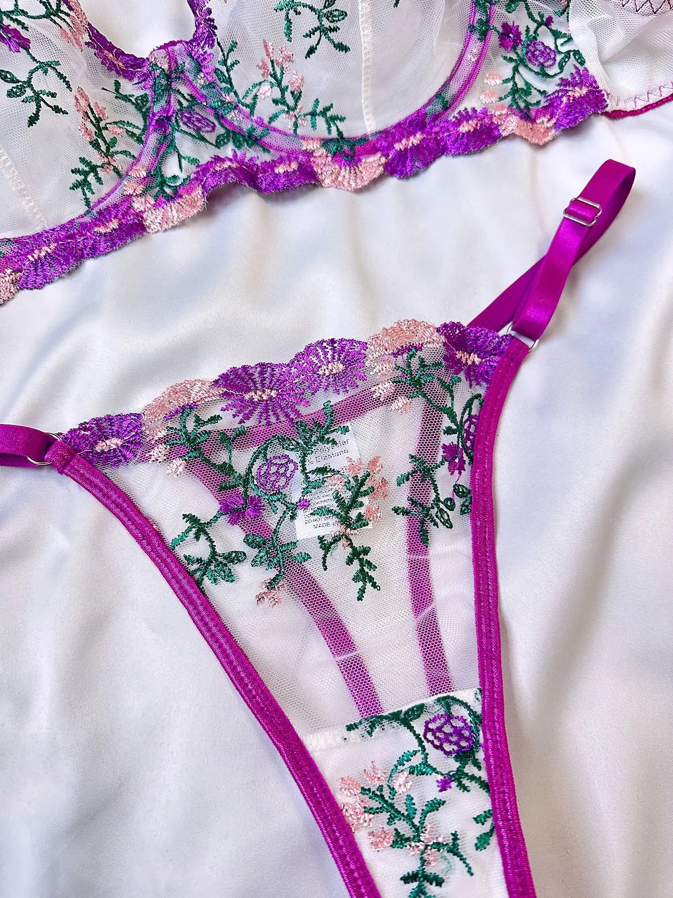 Purple Rain Lace Set