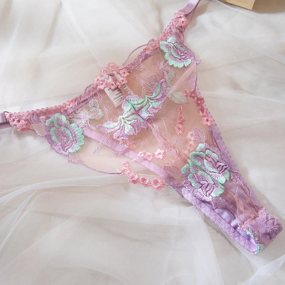 Purple Bliss Lace Set